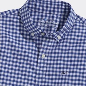 Vineyard Vines “On The Go” Gingham Shirt